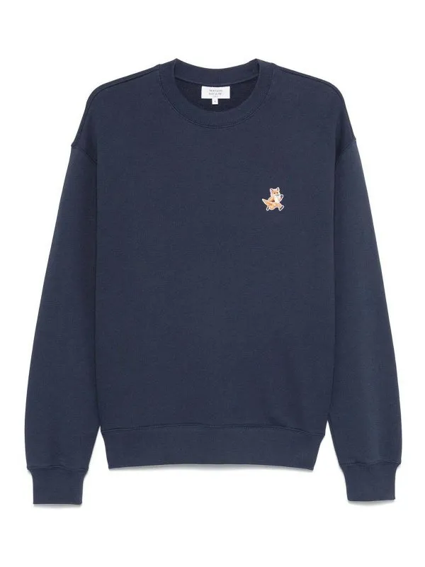 Maison Kitsuné Sweat-Shirts - Bleu - Bleu | MM00313KM0321P476