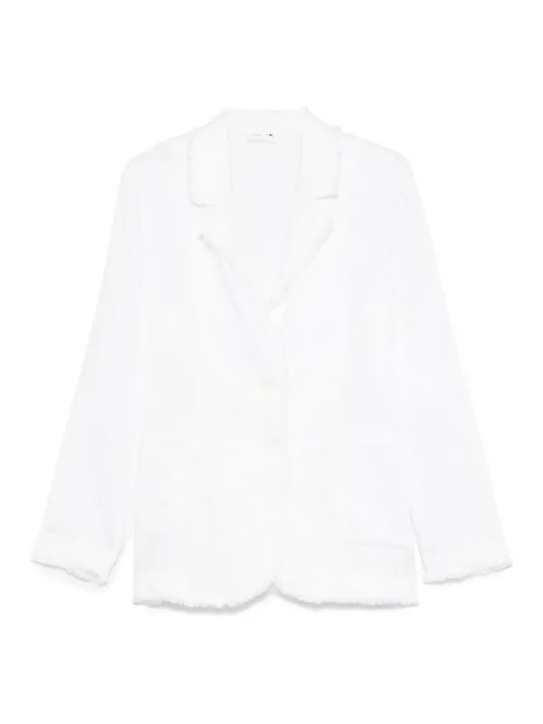 P.A.R.O.S.H. Veste Casual - Crème - Crème | D420549BEACH25002