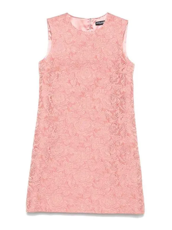 Dolce & Gabbana Robe Au Genou - Couleur Chair | F6AMRTHJMQKF0473