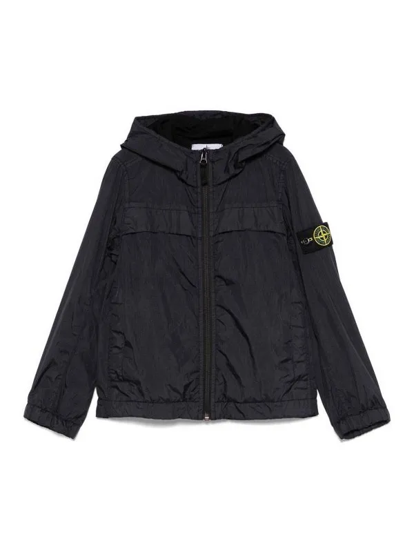 Stone Island Junior Veste Casual - Bleu - Bleu | 4100001V0020