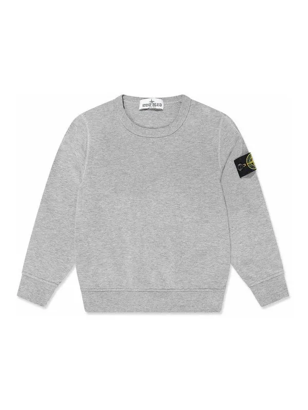 Stone Island Junior Sweat-Shirts - Gris - Gris | 6100011V0M64