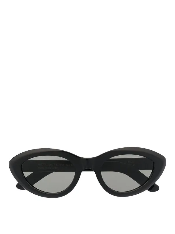 Retro Super Future Lunettes De Soleil - Noir - Noir - Femme | W4A52
