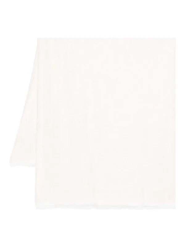 Elisabetta Franchi Écharpe - Blanc - Blanc - Femme | SC01F51E2360