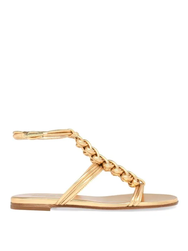 Gianvito Rossi Sandales - Or - Or - Femme | G3242405CU0NPSMEK0