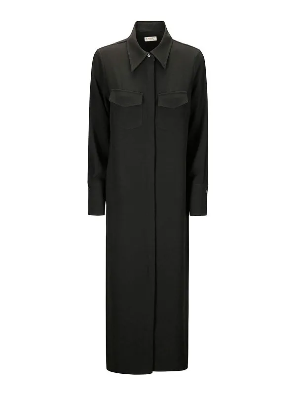 Alberto Biani Maxi Robe - Noir - Noir - Femme | ABEE84690