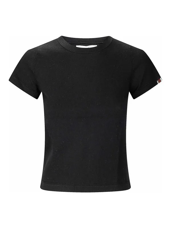 Extreme Cashmere T-Shirt - Noir - Noir - Femme | N292AMERICARAVEN