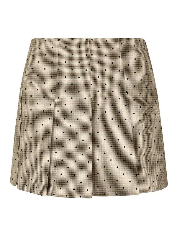 Ganni Jupe Midi - Noir - Noir - Femme | W0669177 | thebs.com