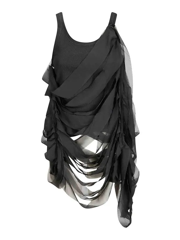 Maria Calderara Top - Noir - Noir - Femme | T1109 | thebs.com