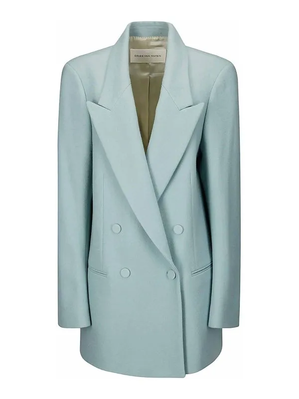 Dries Van Noten Blazer - Vert Clair - Vert Clair | 2420104069179600
