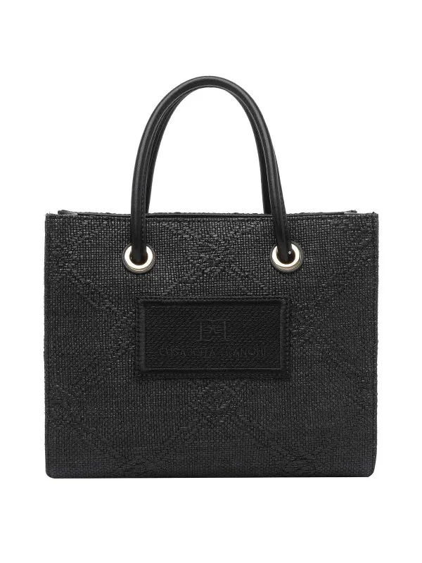 Elisabetta Franchi Sac Cabas - Noir - Noir - Femme | BS83A52E2110