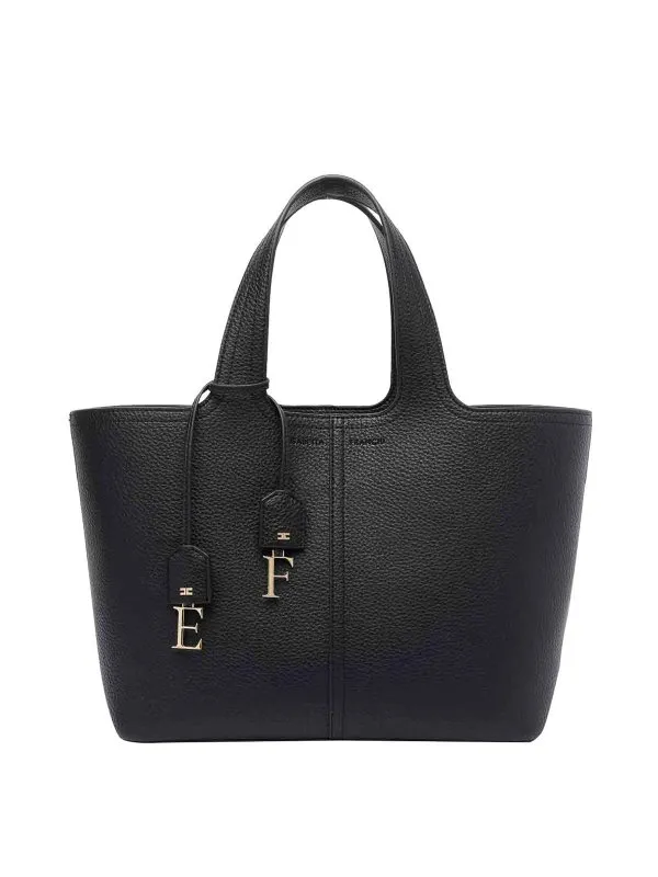 Elisabetta Franchi Sac Cabas - Noir - Noir - Femme | BS96A52E2110