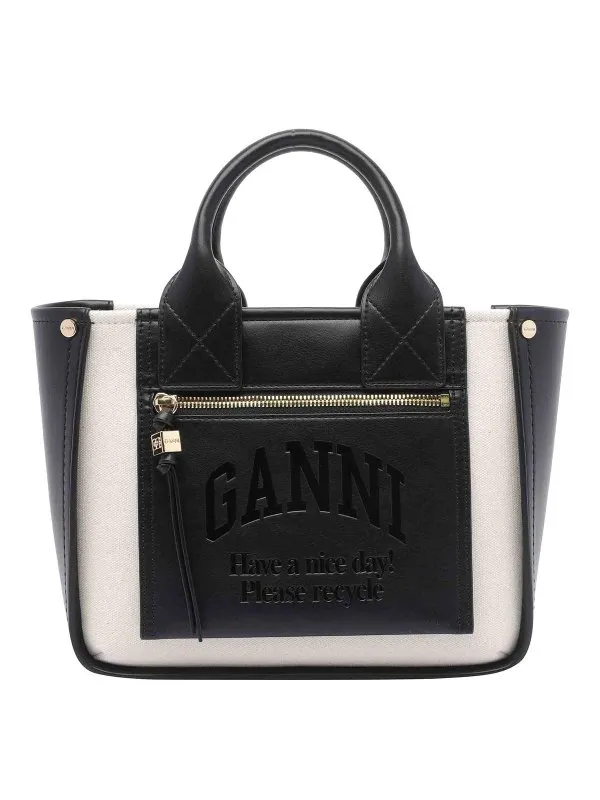 Ganni Sac Cabas - Noir - Noir - Femme | A6795099 | thebs.com