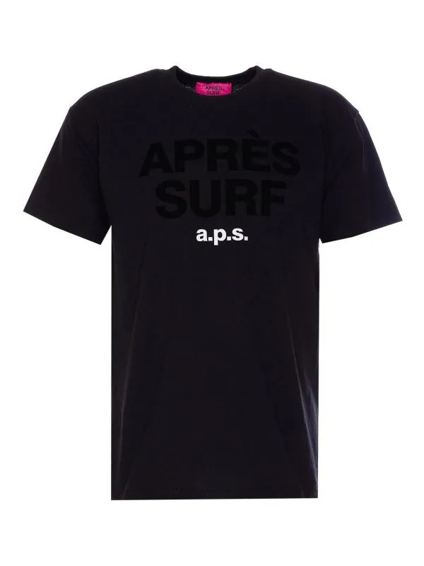 Apres Surf T-Shirt - Noir - Noir - Homme | BETHBLACK | thebs.com