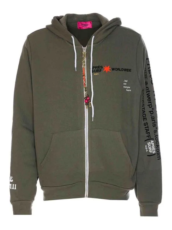 Apres Surf Sweat-Shirts - Vert - Vert - Homme | SUSANOLIVE