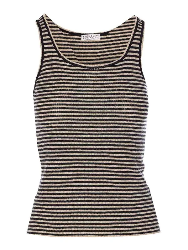 Brunello Cucinelli Top - Noir - Noir - Femme | M13852110CQ148