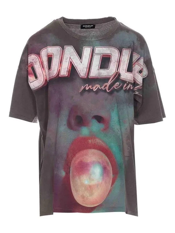Dondup T-Shirt - Multicolore - Multicolore | DS034JF0350DIV4920