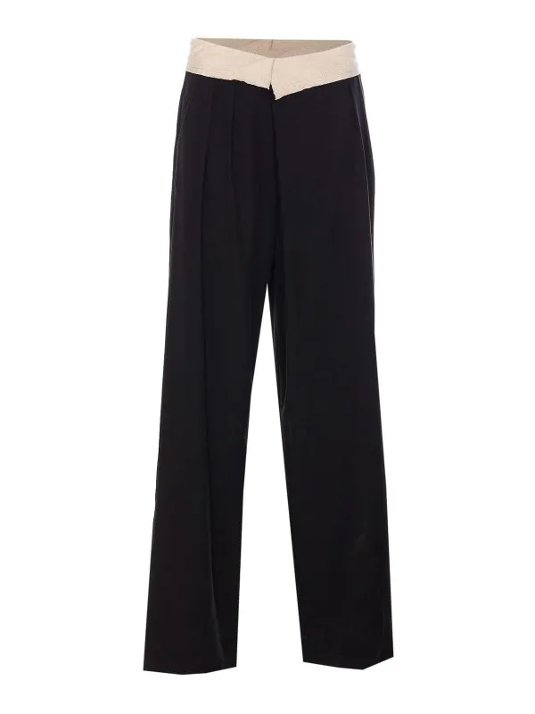 Eleh Pantalons Décontractés - Noir - Noir - Femme | 0080NERO