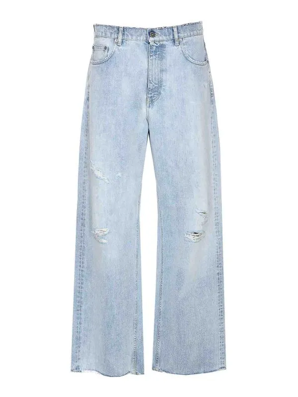Golden Goose Jean Bootcut - Bleu - Bleu | GMP02083P00185050134