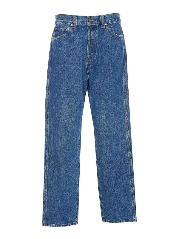 Khaite Jean Bootcut - Bleu - Bleu - Femme | 116E12 | thebs.com
