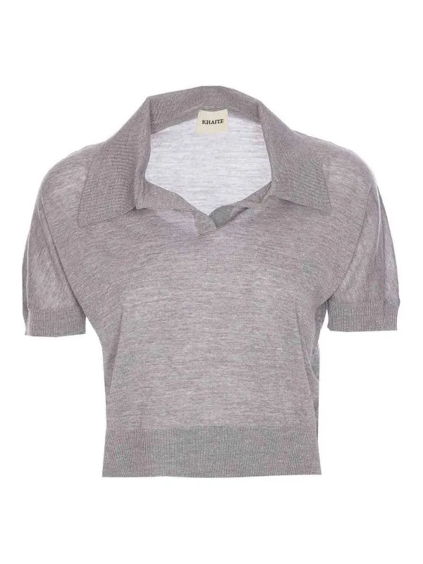 Khaite Top - Gris - Gris - Femme | 9747511285 | thebs.com