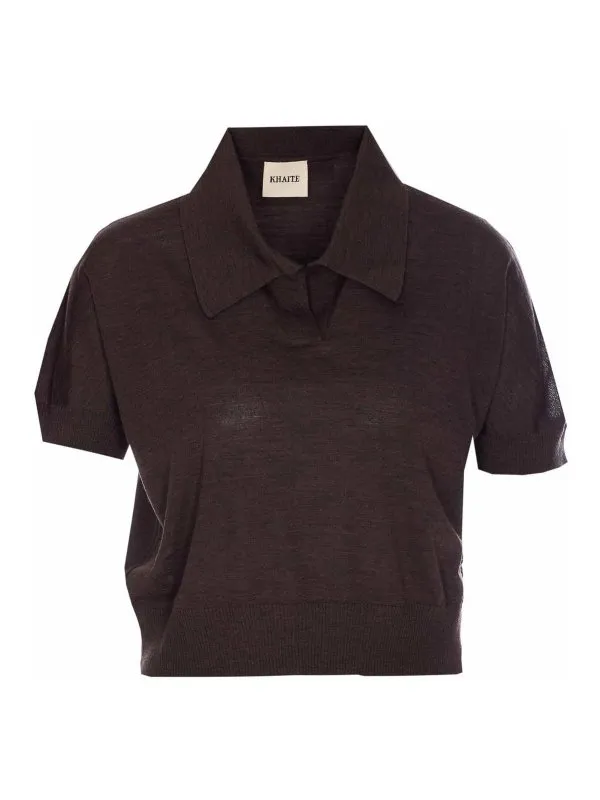 Khaite Top - Marron - Marron - Femme | 9747511393 | thebs.com