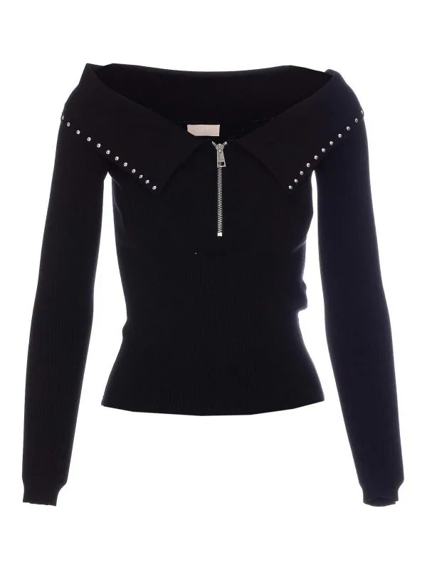 Liu Jo Top - Noir - Noir - Femme | WA5035MS99E22222 | thebs.com
