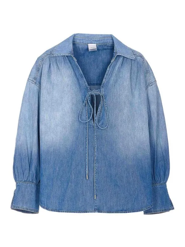 Pinko Blouse - Bleu - Bleu - Femme | 104630A2DTPJO | thebs.com
