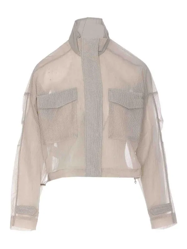 Pinko Veste Casual - Gris - Gris - Femme | 104845A2EKI12