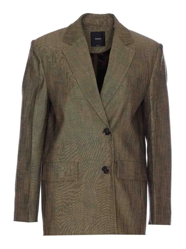 Pinko Veste Casual - Vert - Vert - Femme | 104890A2EJL63