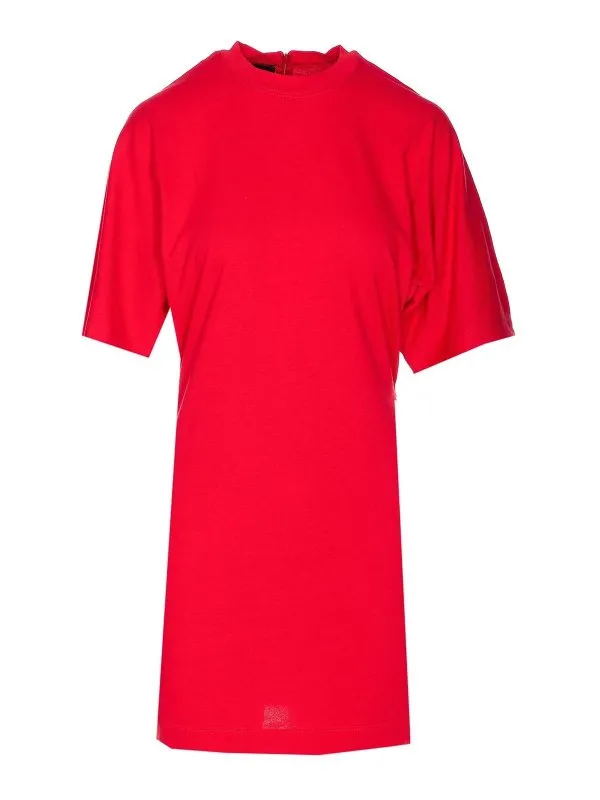 Pinko Robe Au Genou - Rouge - Rouge - Femme | 105220A2M2RA1