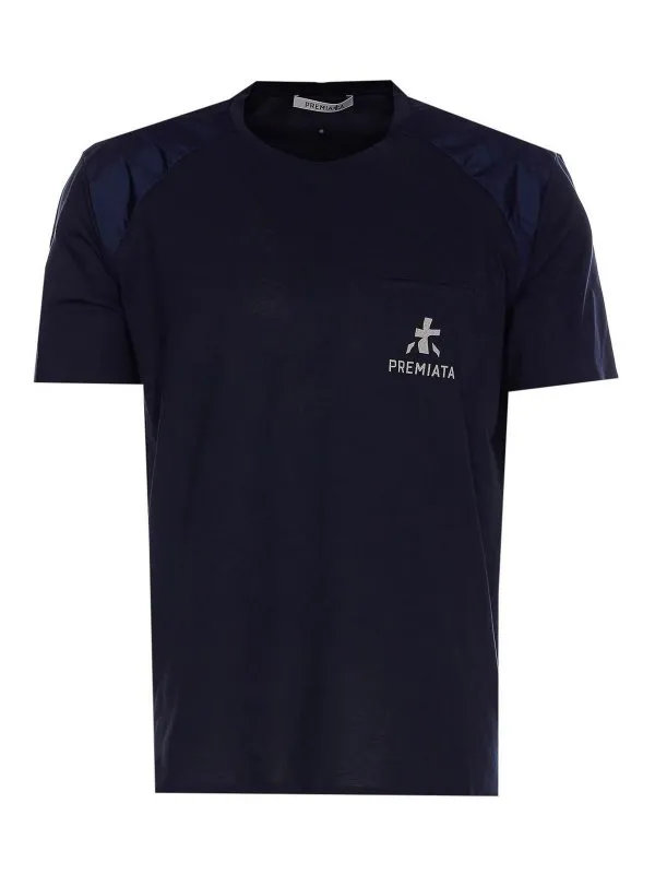 Premiata T-Shirt - Bleu - Bleu - Homme | PA1015BLUE | thebs.com