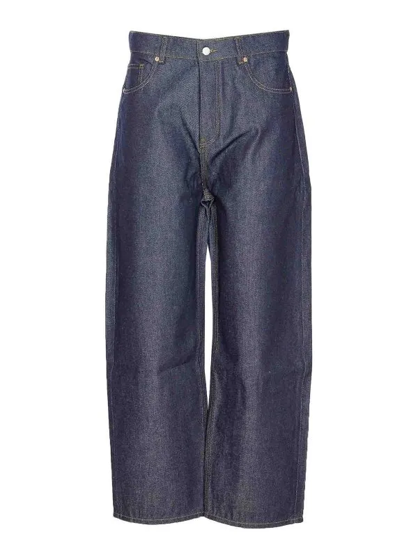 Drôle de Monsieur Jean Bootcut - Bleu - Bleu | BP168CO211BRT