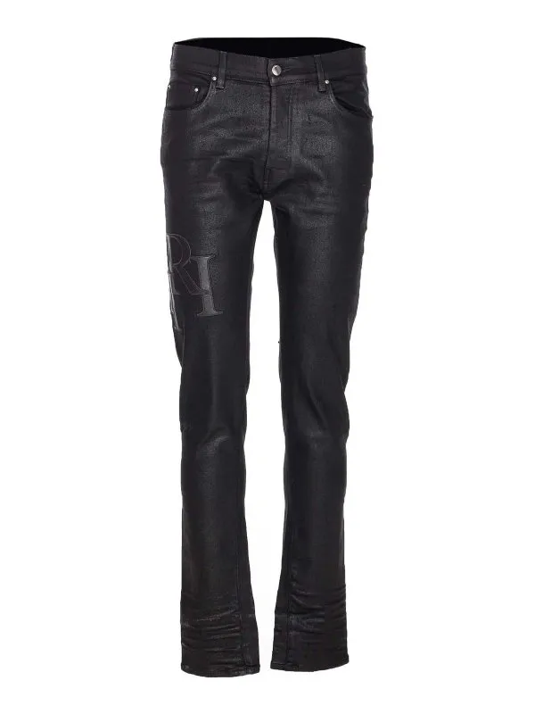 Amiri Jean Bootcut - Noir - Noir - Homme | DNSY1140BLACKWAX
