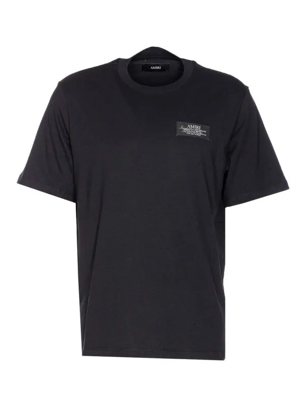 Amiri T-Shirt - Noir - Noir - Homme | JYTE1198BLACK | thebs.com