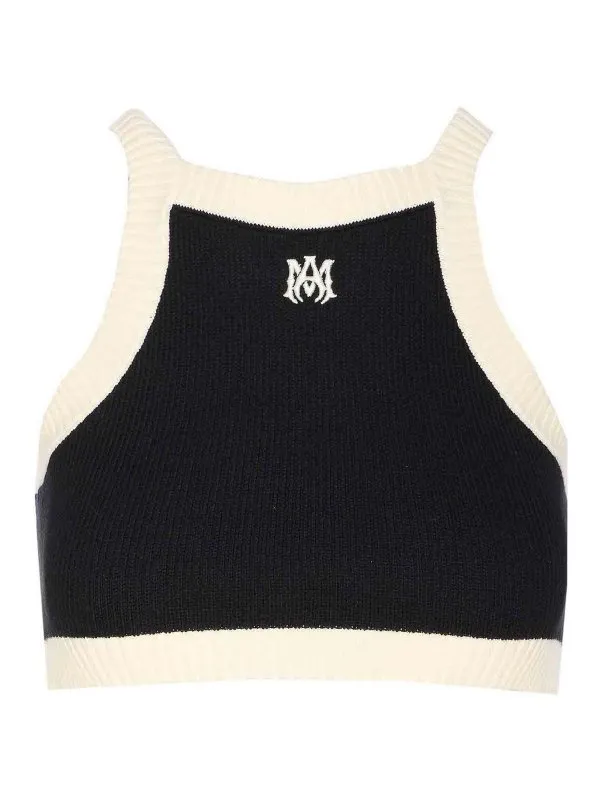 Amiri Top - Noir - Noir - Femme | KNTT1025BLACK | thebs.com