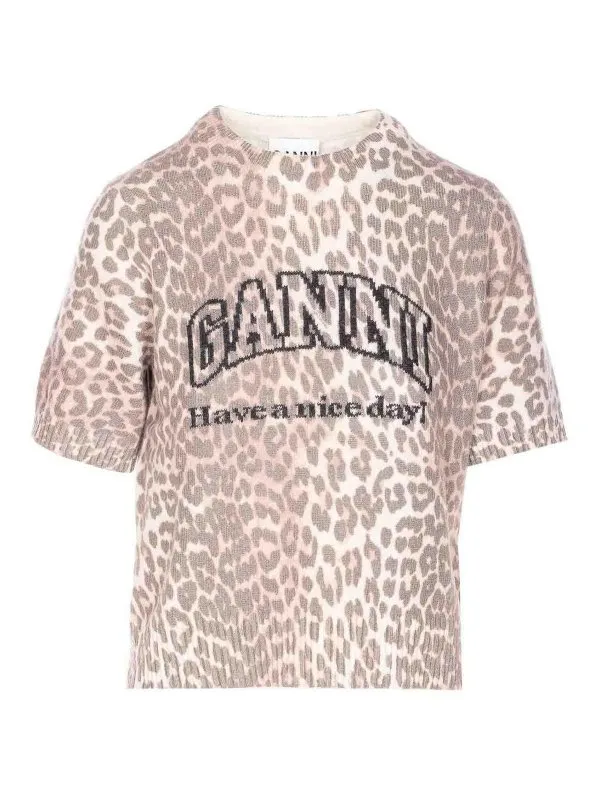 Ganni T-Shirt - Multicolore - Multicolore - Femme | K2500943