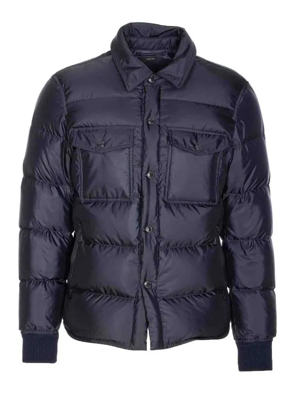 Tom Ford Veste Casual - Bleu - Bleu - Homme | OBD002FMN062HB999