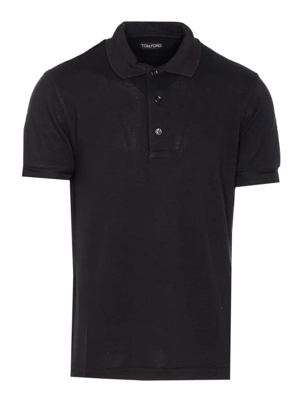 Tom Ford Polo - Noir - Noir - Homme | JPS011JMT013LB999