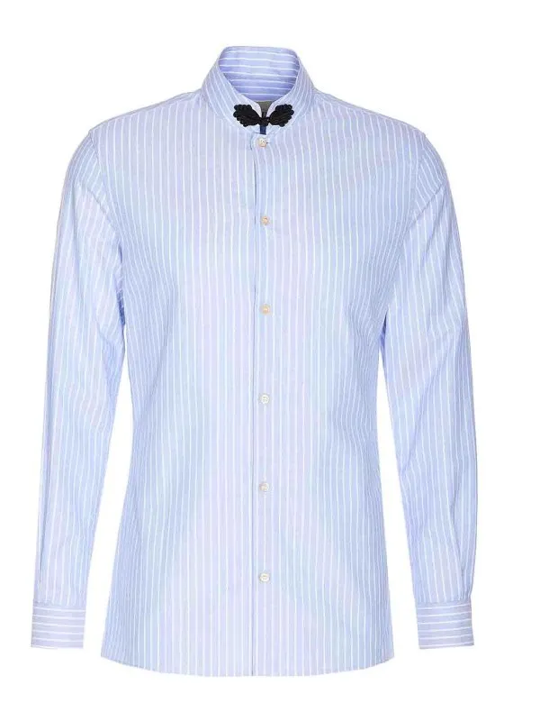 Valentino Garavani Chemise - Bleu - Bleu - Homme | ABSI0AL0043