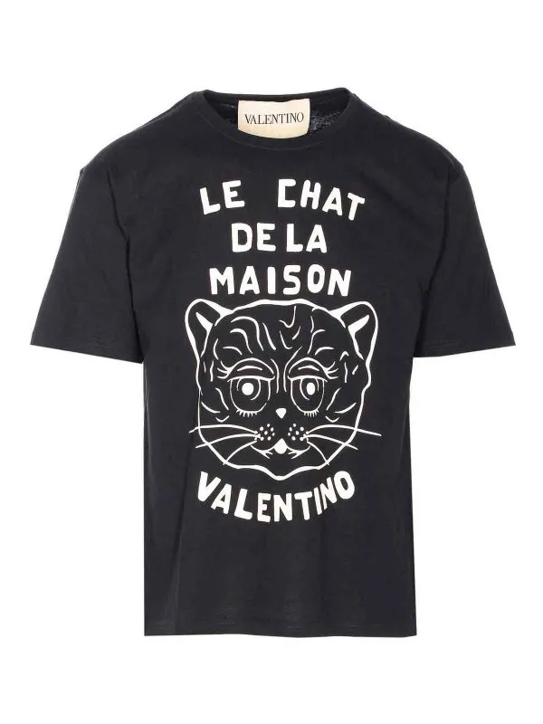Valentino Garavani T-Shirt - Noir - Noir - Homme | MG16PB329RA