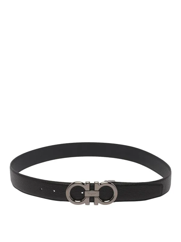 Ferragamo Ceinture - Noir - Noir - Homme | 687611679710