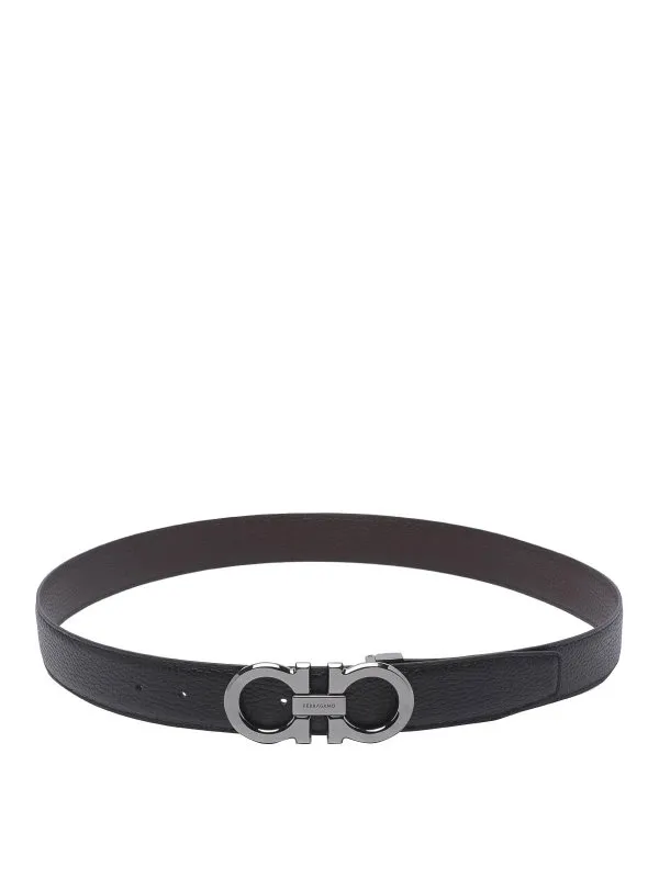 Ferragamo Ceinture - Noir - Noir - Homme | 689134679710