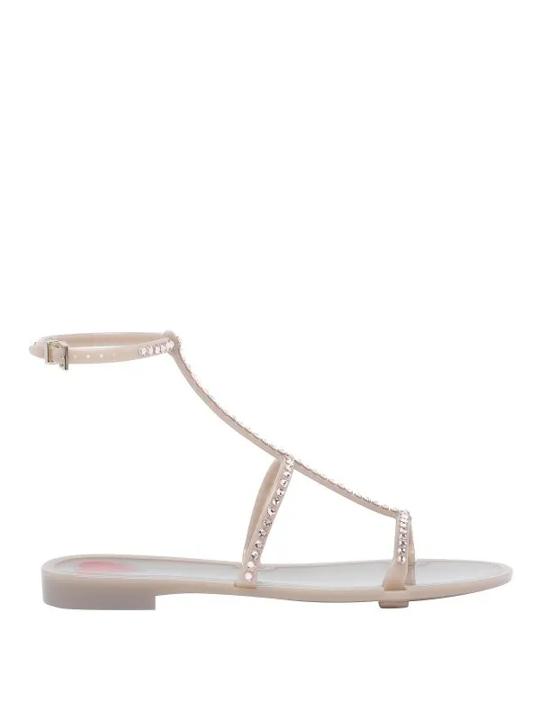 Menghi Sandales - Beige - Beige - Femme | 1000ESWCUMINO