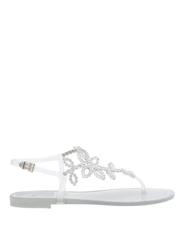 Menghi Sandales - Argent - Argenté - Femme | 110ESWGLASS