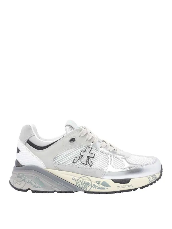 Premiata Baskets - Argent - Argenté - Femme | MASED7402