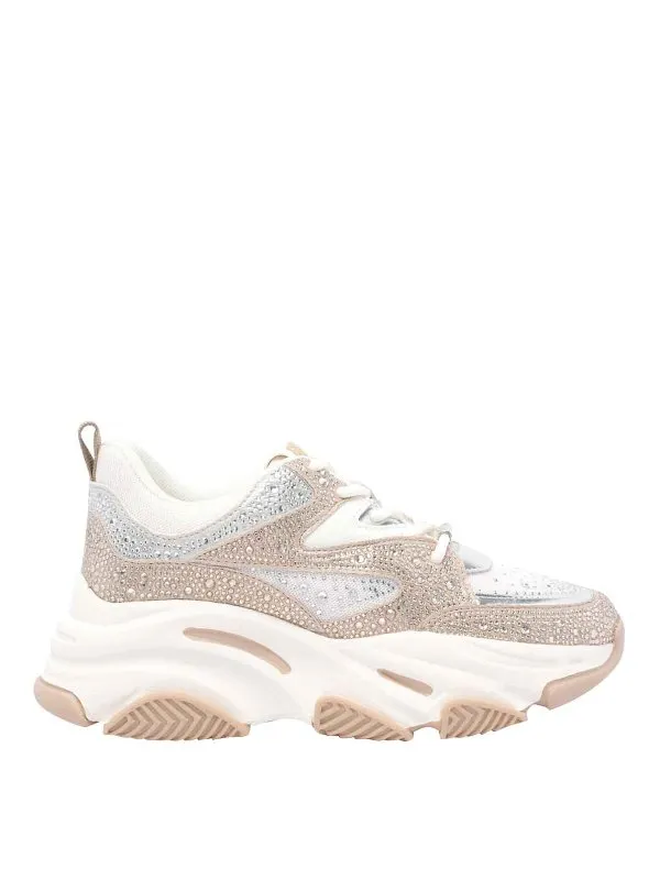 Steve Madden Baskets - Beige - Beige - Femme | PRIVYSILVERGOLDCREAM