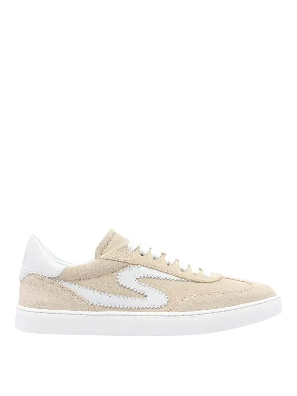 Stuart Weitzman Baskets - Beige | SK928SWRUNAROUNDSNEAKERDLFRUO