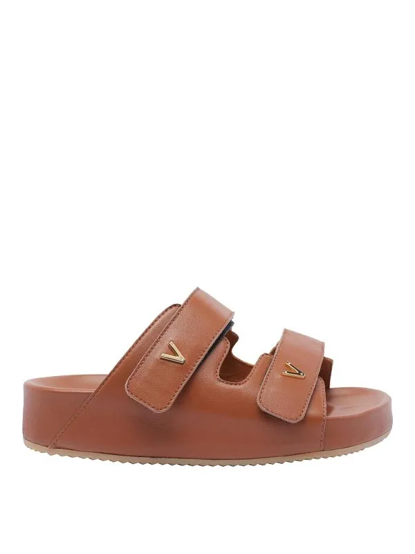 Via Roma 15 Sandales - Marron - Marron - Femme | 4356901CUOIO