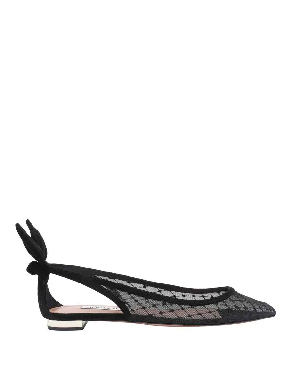 Aquazzura Ballerines - Noir - Noir - Femme | DNNFLAA0FMS000