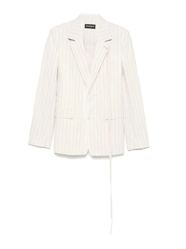 Ann Demeulemeester Veste Casual - Blanc - Blanc | B0012759FA610005